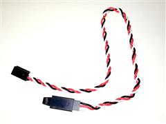 30cm (Futaba) with Hook 22AWG Twisted Servo Lead Extention (1pc) [9992000019-0]
